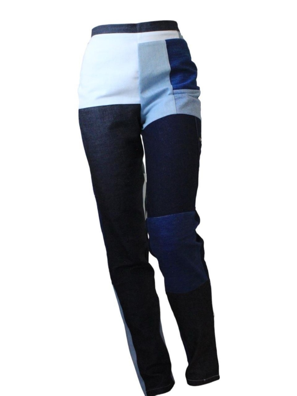 Upcycled patchwork jeans - Picture 5 of 6